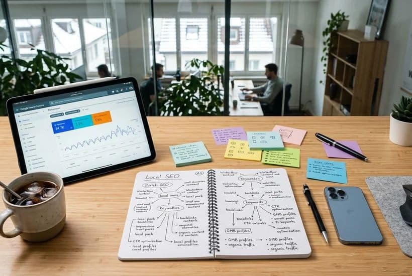 Suchmaschinenoptimierung Winterthur – Lokale SEO 2026