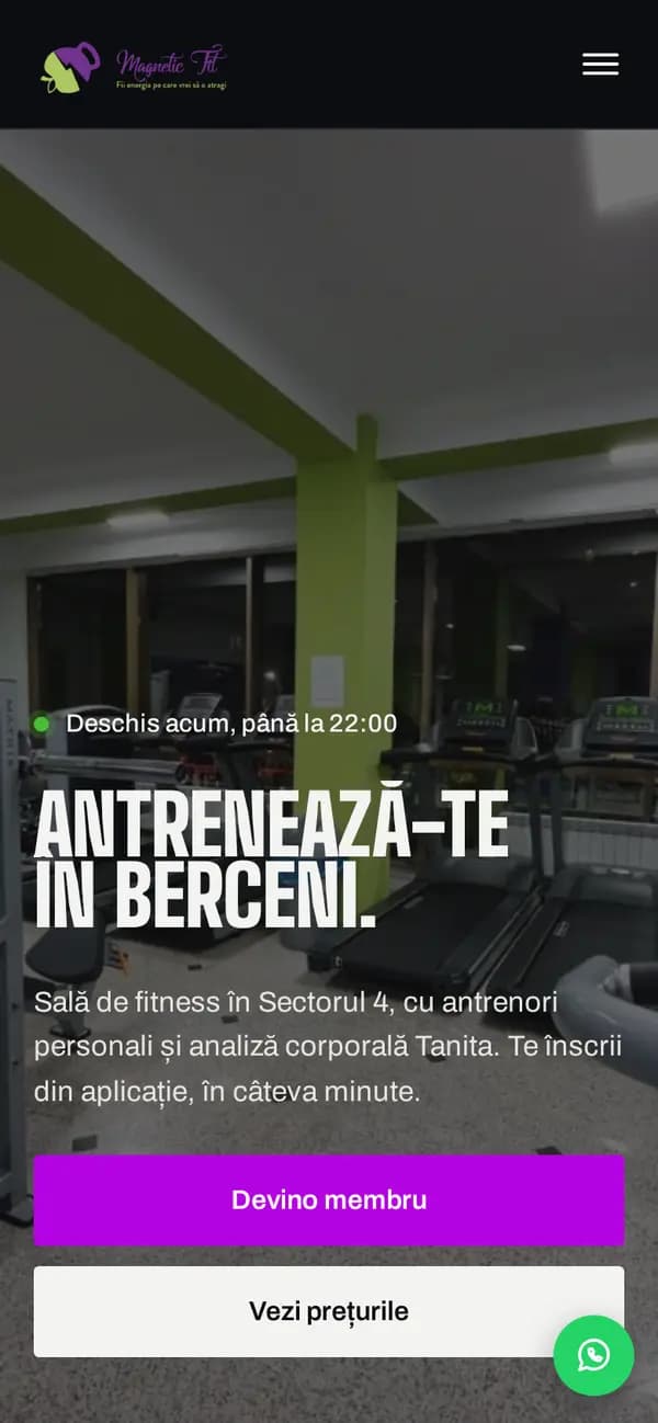MagneticFit.ro – Mobile