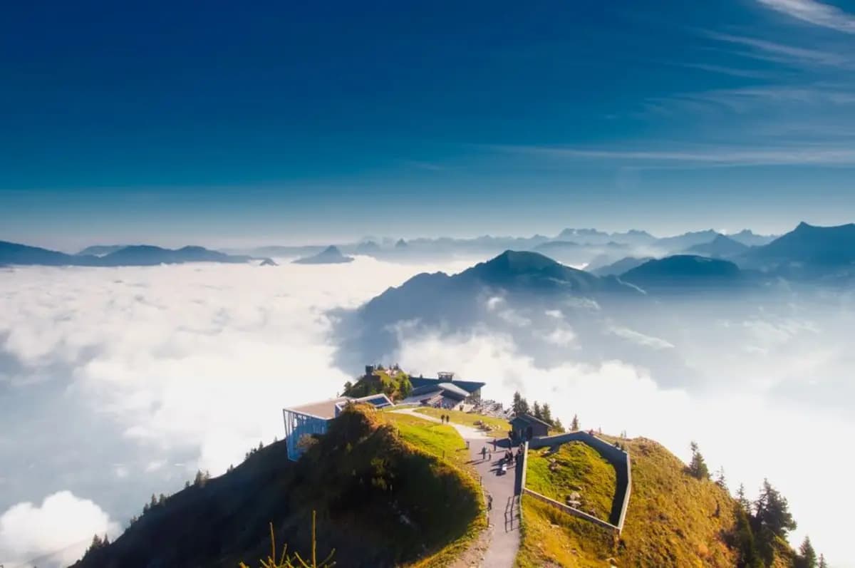 Ansicht des Kantons Nidwalden, Schweiz