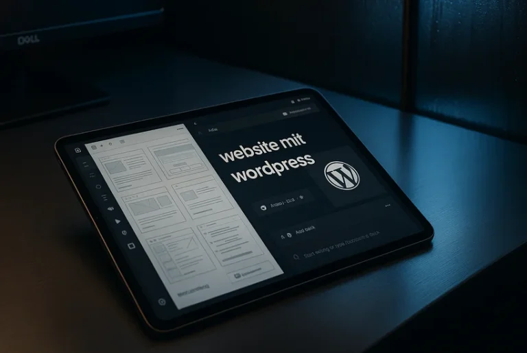 Website mit WordPress – Der KMU-Leitfaden für die Schweiz